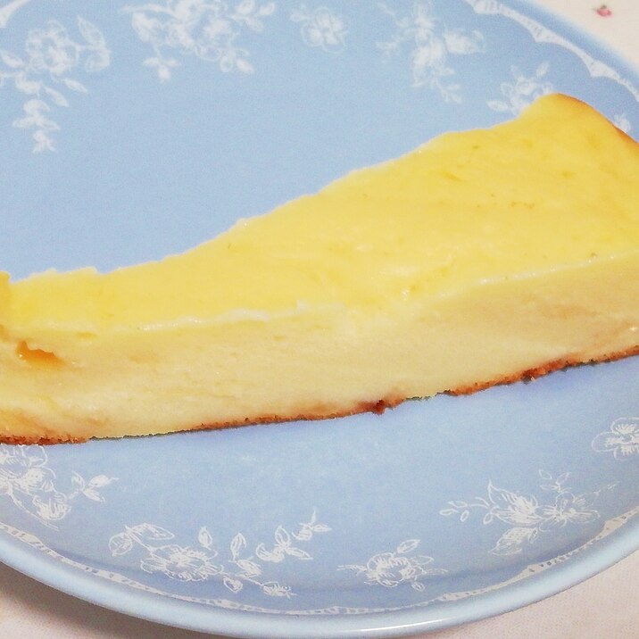ヨーグルトとピザ用チーズで簡単ヘルシーチーズケーキ